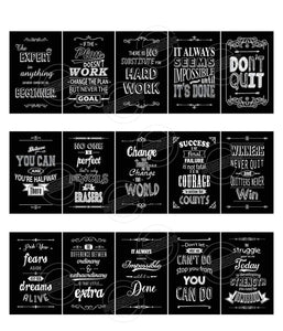 TotallyIngenious Motivational Card Set B Motivational Cards