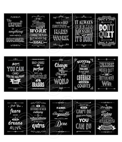 TotallyIngenious Motivational Card Set B Motivational Cards