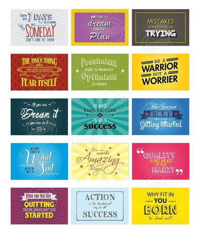 TotallyIngenious Motivational Card Set D Motivational Cards