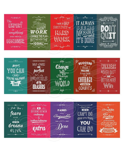 TotallyIngenious Motivational Card Set F Motivational Cards