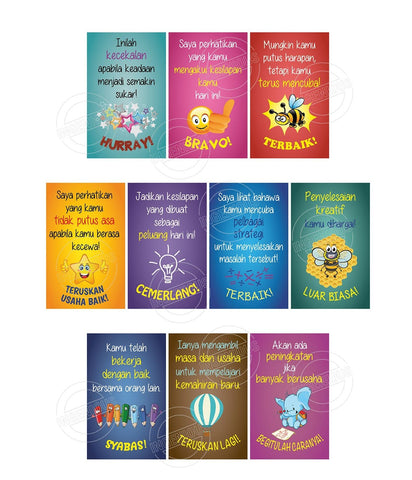 TotallyIngenious Motivational Card Set R Motivational Cards (ML)