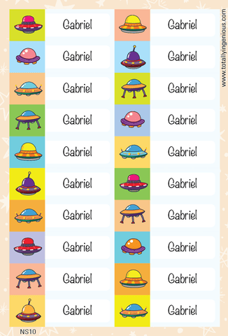 TotallyIngenious Name Sticker Name Sticker IGNS10 (Waterproof & Tear Resistant) (Min. 2pcs)