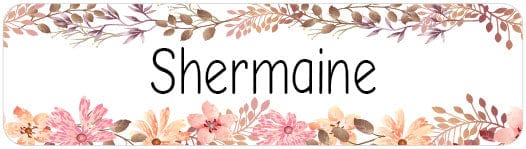TotallyIngenious Name Sticker Name Sticker IGNS113 (Waterproof & Tear Resistant) (Min. 2pcs)