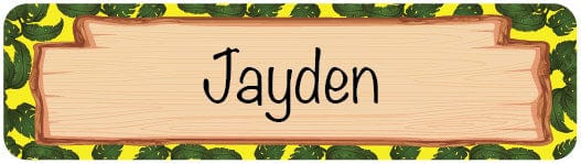 TotallyIngenious Name Sticker Name Sticker IGNS118 (Waterproof & Tear Resistant) (Min. 2pcs)
