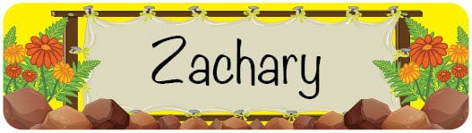 TotallyIngenious Name Sticker Name Sticker IGNS123 (Waterproof & Tear Resistant) (Min. 2pcs)