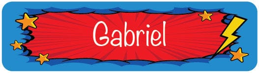 TotallyIngenious Name Sticker Name Sticker IGNS124 (Waterproof & Tear Resistant) (Min. 2pcs)