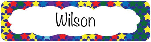 TotallyIngenious Name Sticker Name Sticker IGNS126 (Waterproof & Tear Resistant) (Min. 2pcs)