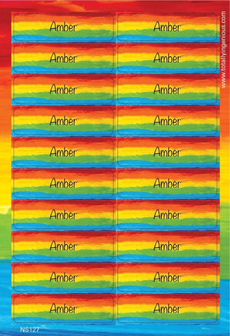 TotallyIngenious Name Sticker Name Sticker IGNS127 (Waterproof & Tear Resistant) (Min. 2pcs)
