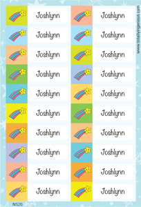 TotallyIngenious Name Sticker Name Sticker IGNS20 (Waterproof & Tear Resistant) (Min. 2pcs)