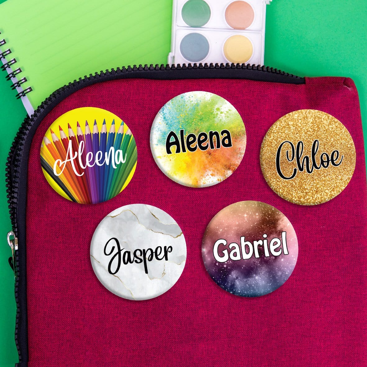 TotallyIngenious Pin Badges Personalised Pin Badges (Min. 5pcs)