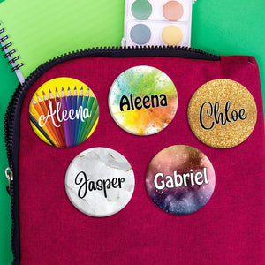 TotallyIngenious Pin Badges Personalised Pin Badges (Min. 5pcs)