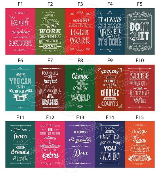 TotallyIngenious Postcards Postcards Set F Series