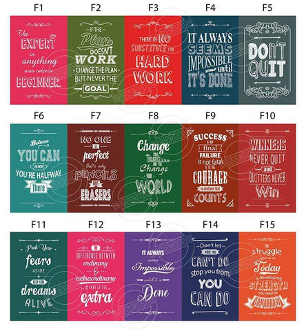 TotallyIngenious Postcards Postcards Set F Series