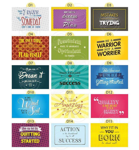 TotallyIngenious Poster Set A Posters Set D Series