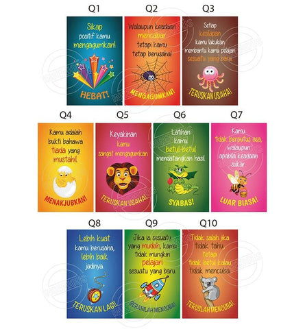 TotallyIngenious Poster Set A Posters Set Q Series (ML)
