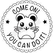 TotallyIngenious Round35 Stamp Round-RMR035008
