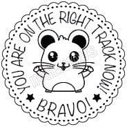 TotallyIngenious Round35 Stamp Round-RMR035024