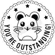 TotallyIngenious Round35 Stamp Round-RMR035034