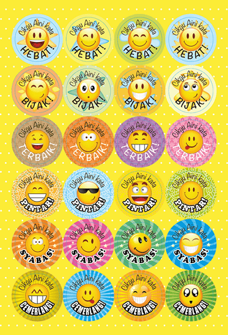TotallyIngenious Stickers Personalised Teacher's Stickers (ML) Set A