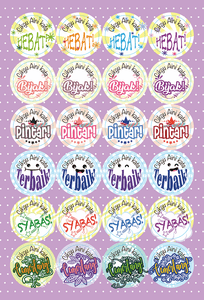 TotallyIngenious Stickers Personalised Teacher's Stickers (ML) Set F