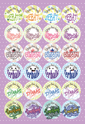 TotallyIngenious Stickers Personalised Teacher's Stickers (ML) Set F